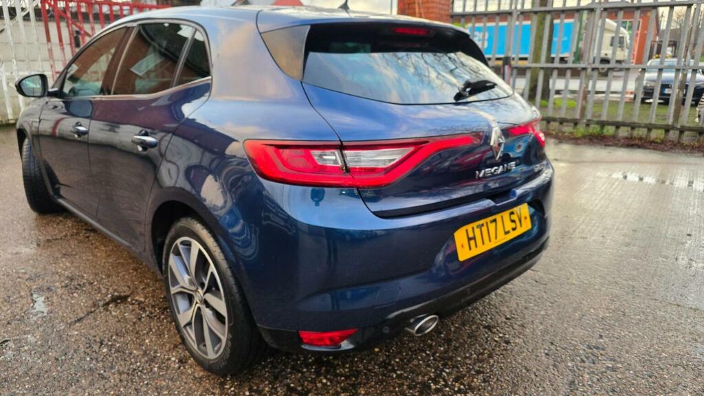 Renault Megane 1.6 Dci Dynamique S Nav Euro 6 Ss HT17LSV Blue #4