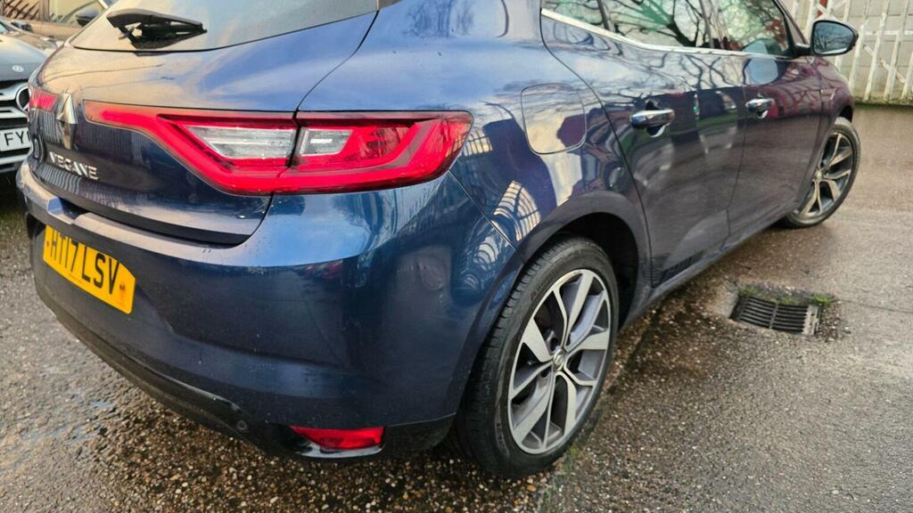 Renault Megane 1.6 Dci Dynamique S Nav Euro 6 Ss HT17LSV Blue #6