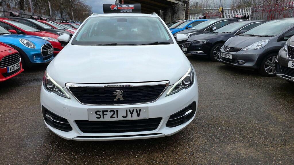 Peugeot 308 SW 1.5 Bluehdi Active Euro 6 Ss SF21JYV White #6