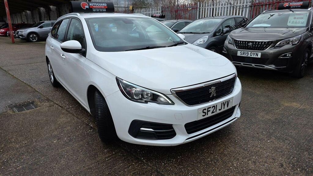 Peugeot 308 SW 1.5 Bluehdi Active Euro 6 Ss SF21JYV White #2