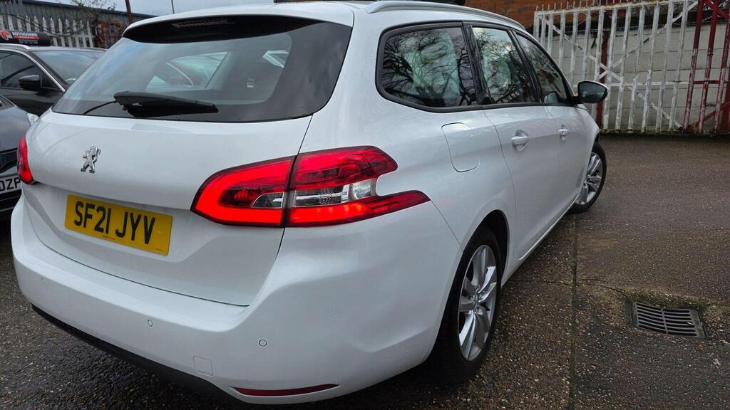 Peugeot 308 SW 1.5 Bluehdi Active Euro 6 Ss SF21JYV White #5