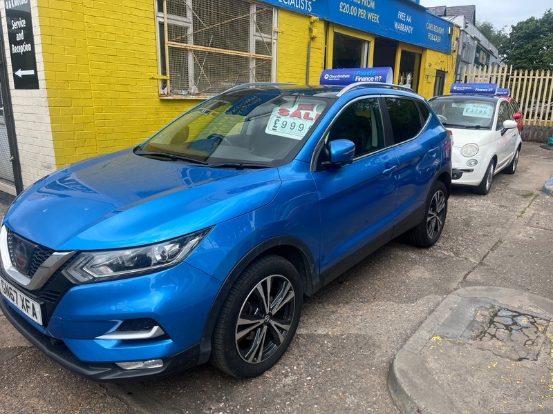 Nissan Qashqai N-connecta Dci GN67XFA Blue #3