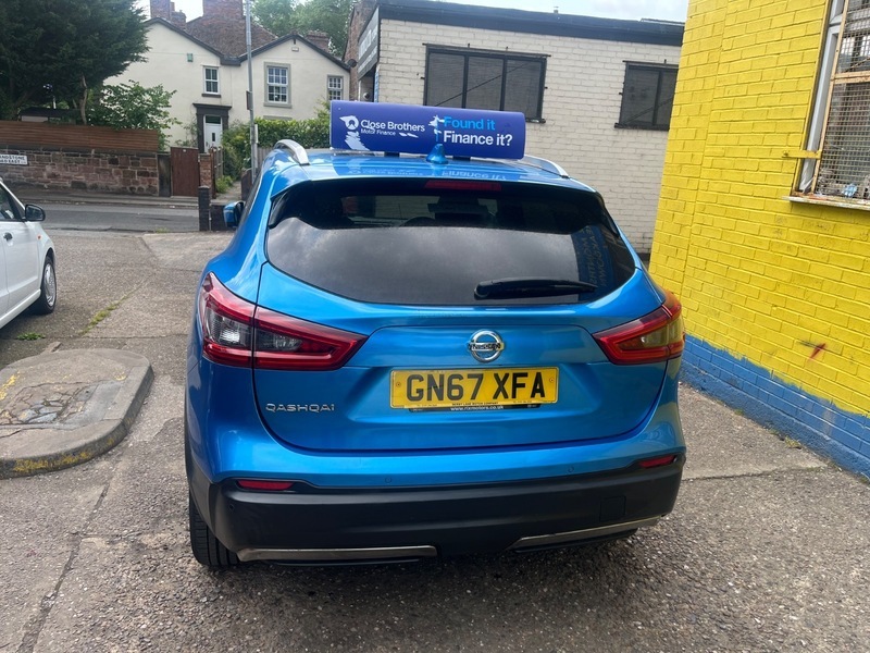 Nissan Qashqai N-connecta Dci GN67XFA Blue #4