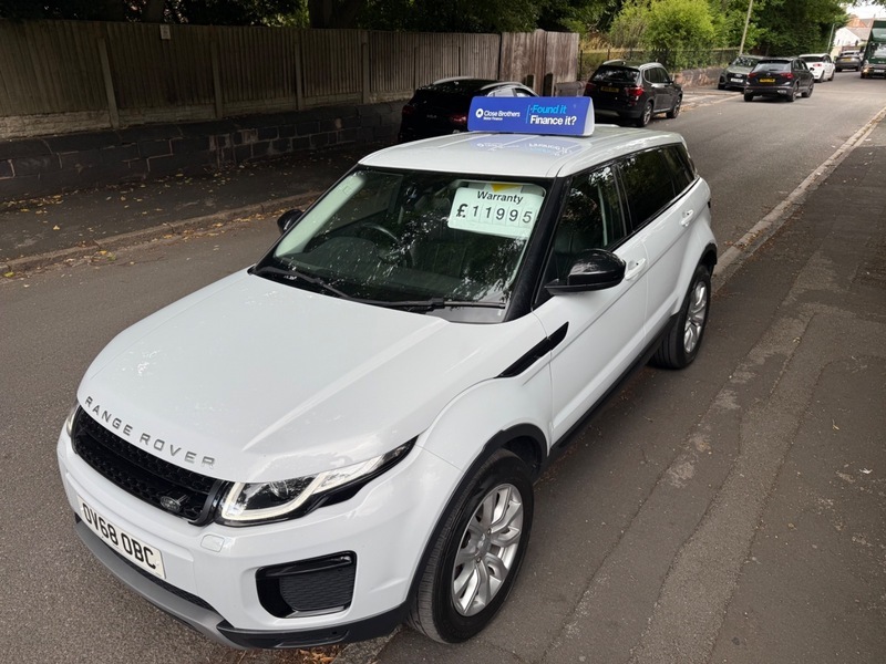 Land Rover Range Rover Evoque Ed4 Se Tech OV68OBC White #4