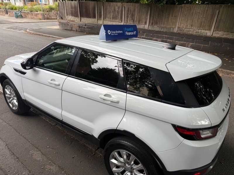 Land Rover Range Rover Evoque Ed4 Se Tech OV68OBC White #5