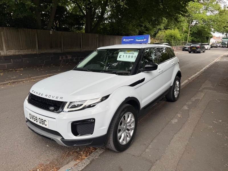 Land Rover Range Rover Evoque Ed4 Se Tech OV68OBC White #3