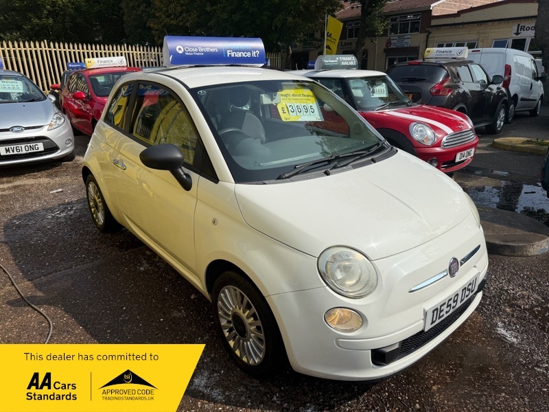 Fiat 500 Pop White #2