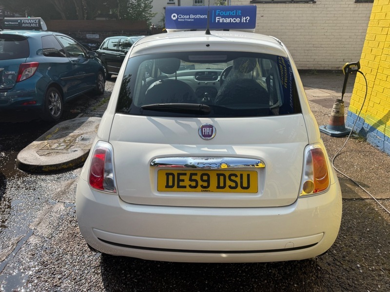 Fiat 500 Pop White #4