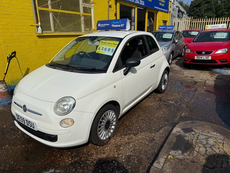 Fiat 500 Pop White #3