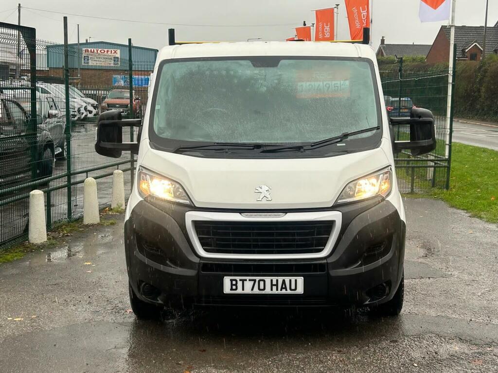 Peugeot Boxer Bluehdi Tipper Crew 335 L3 202170 BT70HAU White #2