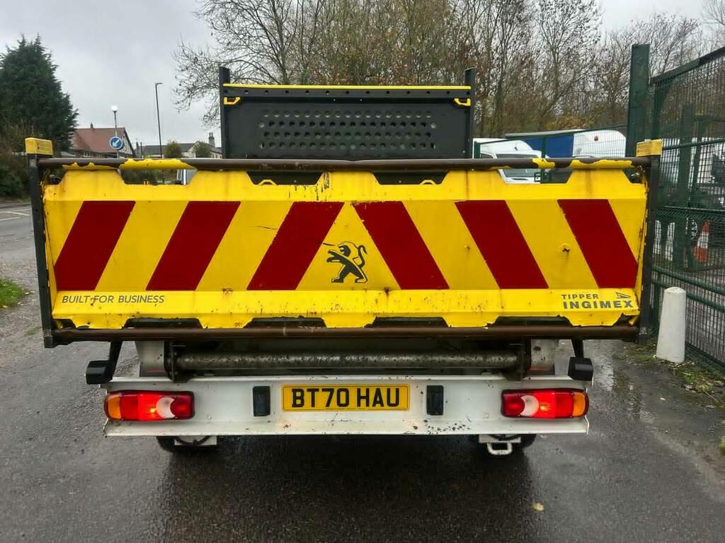 Peugeot Boxer Bluehdi Tipper Crew 335 L3 202170 BT70HAU White #5