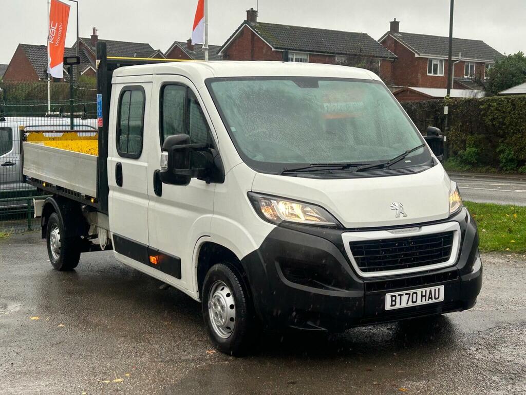 Peugeot Boxer Bluehdi Tipper Crew 335 L3 202170 BT70HAU White #3