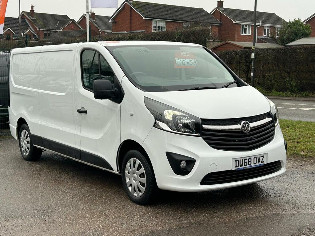 Vauxhall Vivaro 1.6 Cdti 2900 Sportive L2 H1 Euro 6 201868 DU68OVZ White #3