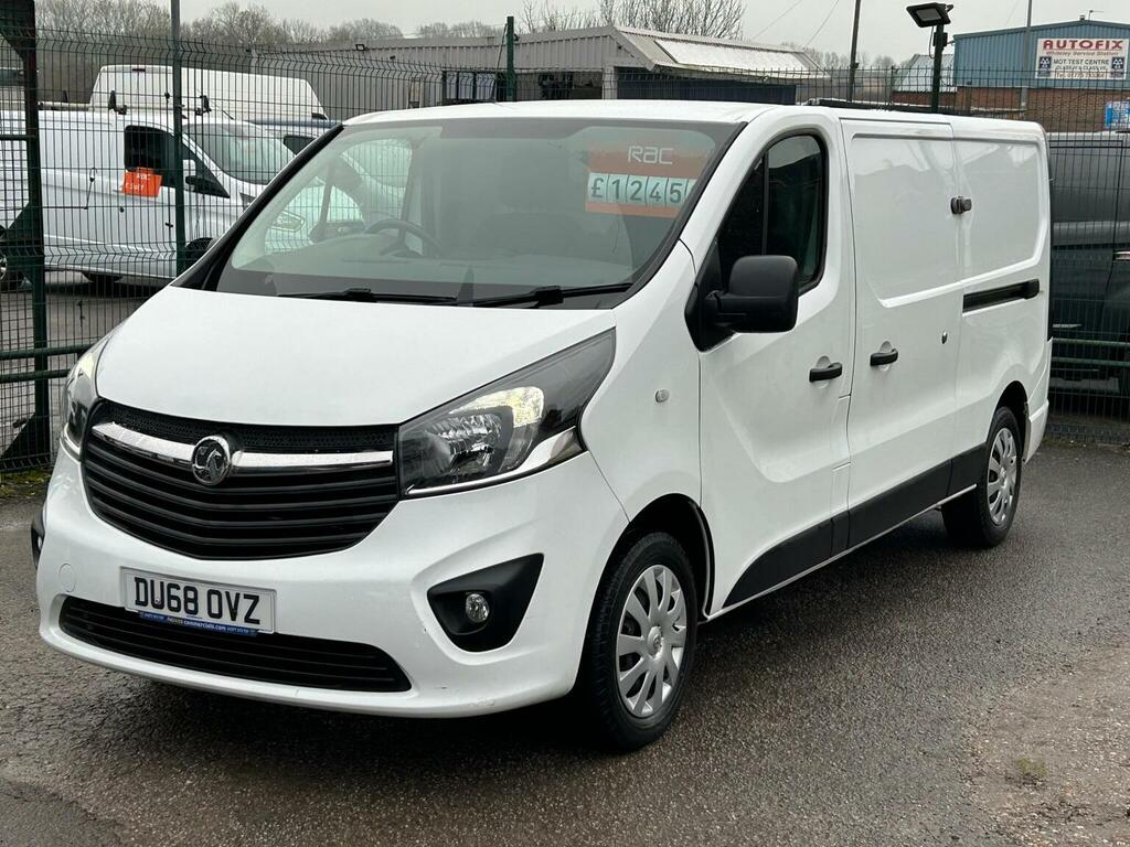 Vauxhall Vivaro 1.6 Cdti 2900 Sportive L2 H1 Euro 6 201868 White