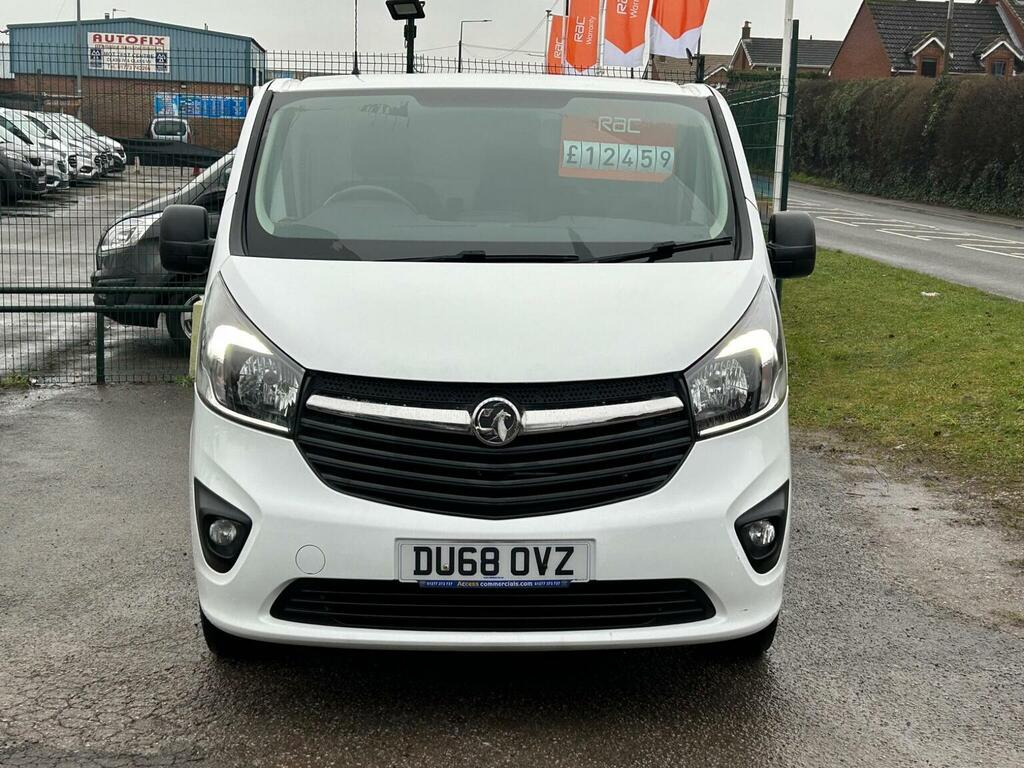 Vauxhall Vivaro 1.6 Cdti 2900 Sportive L2 H1 Euro 6 201868 DU68OVZ White #2