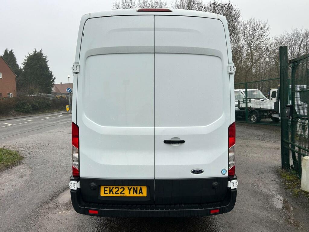 Ford Transit Custom Camper Van 350 L4 H3 2.0 Rwd 2022 202222 EK22YNA White #5