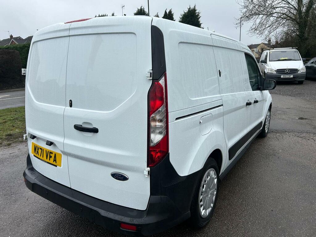 Ford Transit Connect 1.5 240 Ecoblue Leader L2 Euro 6 Ss 20217 MX71VFA White #4