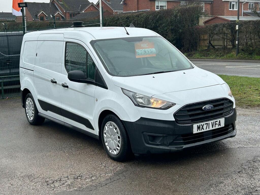 Ford Transit Connect 1.5 240 Ecoblue Leader L2 Euro 6 Ss 20217 MX71VFA White #3