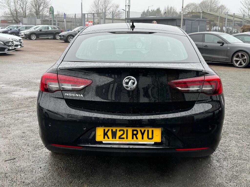 Vauxhall Insignia 1.5 Turbo D Sri Nav Grand Sport Euro 6 Ss KW21RYU Black #4