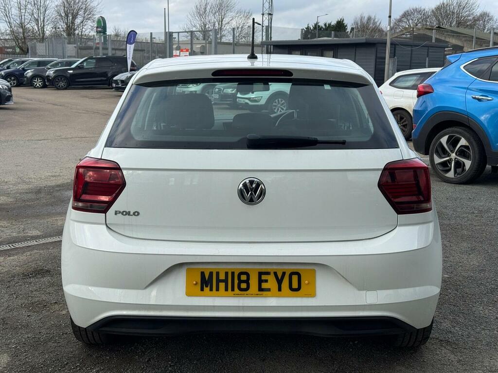 Volkswagen Polo 1.0 Se Euro 6 Ss MH18EYO White #6
