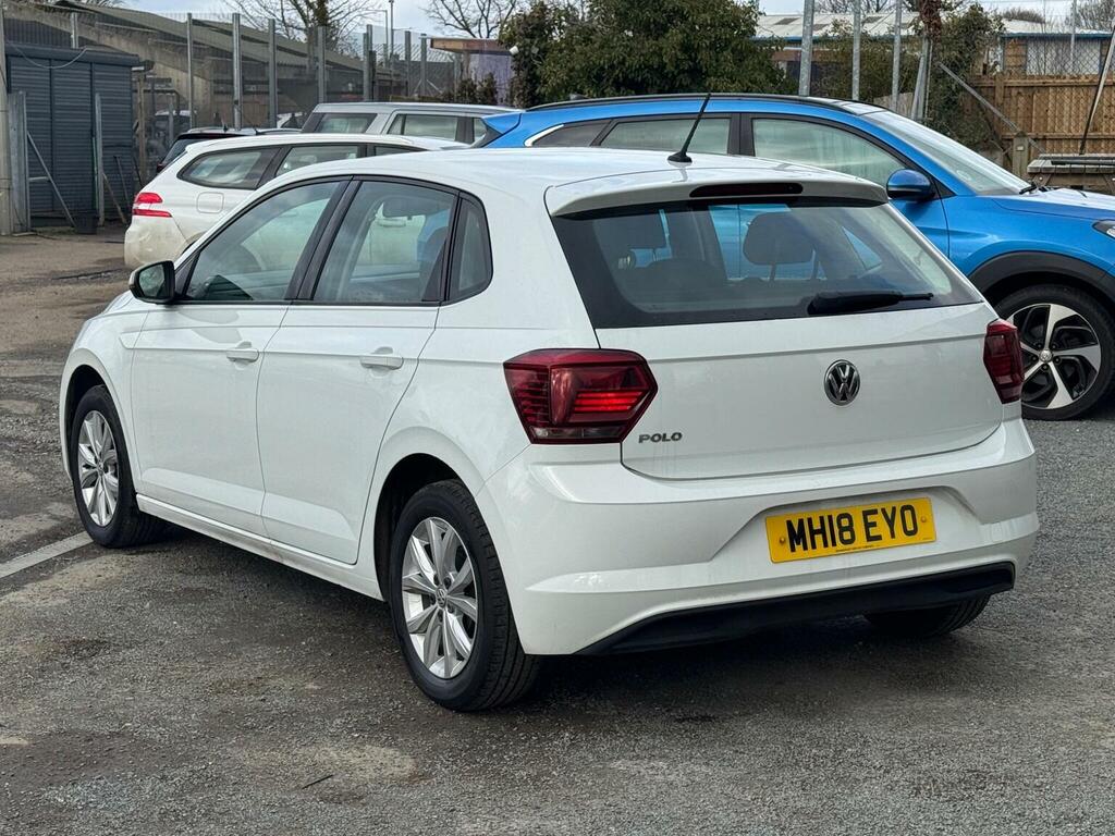 Volkswagen Polo 1.0 Se Euro 6 Ss MH18EYO White #3