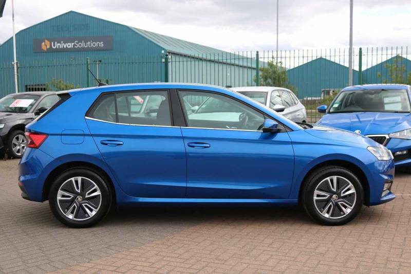Skoda Fabia 1.0 Tsi 110 Se L - 2023 72 DA72EWF Blue #4