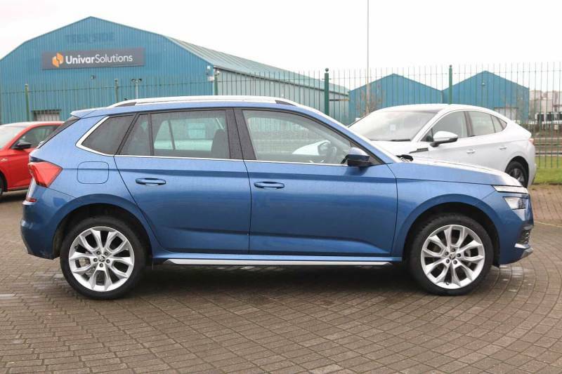 Skoda Kamiq 1.0 Tsi 110 Se L Dsg - 2021 71 GJ71OCE Blue #4