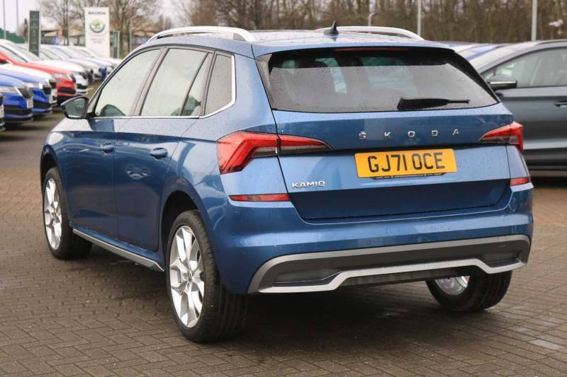 Skoda Kamiq 1.0 Tsi 110 Se L Dsg - 2021 71 GJ71OCE Blue #3