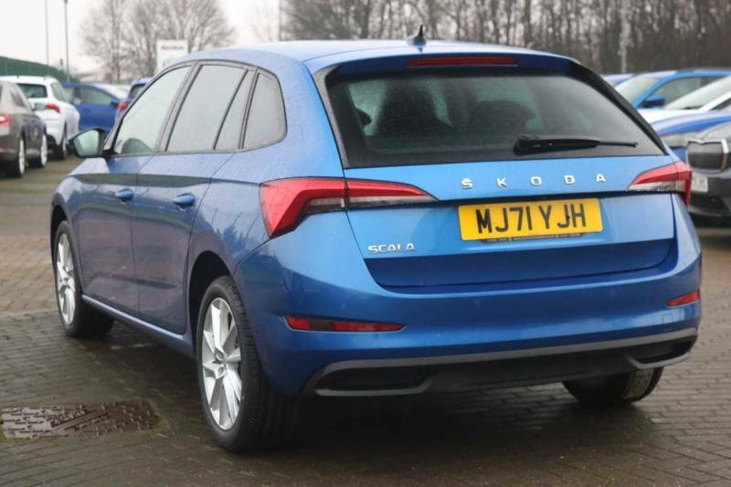 Skoda Scala 1.0 Tsi 110 Se L Dsg - 2021 71 Blue #3