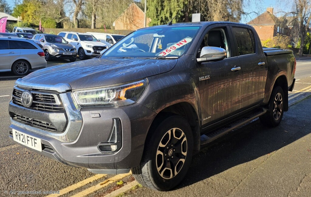 Toyota HILUX 2.8 D-4d Invincible 202121 RV21FTF Grey #4