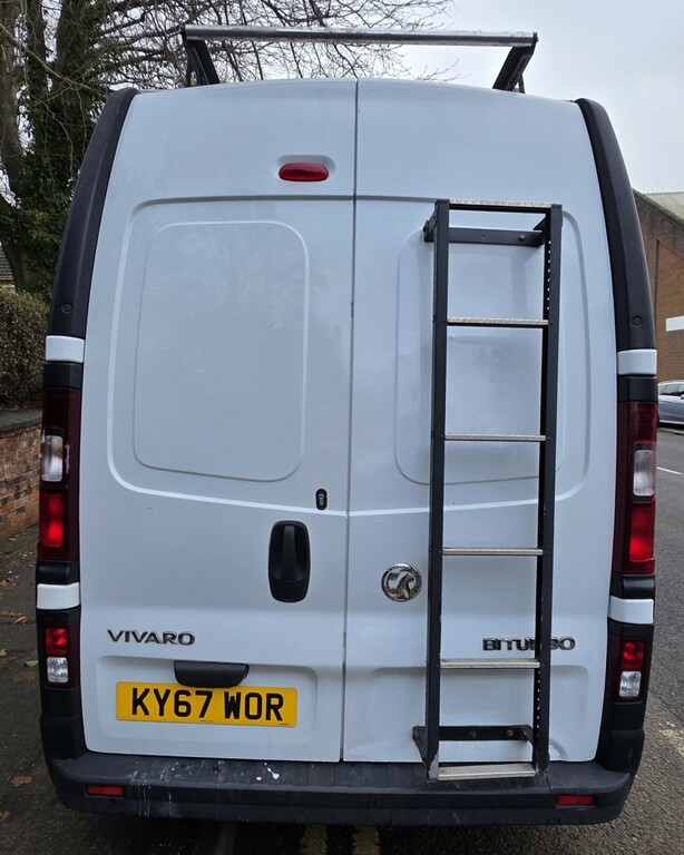 Vauxhall Vivaro 1.6 Cdti 2900 Biturbo Ecotec 201767 KY67WOR White #6