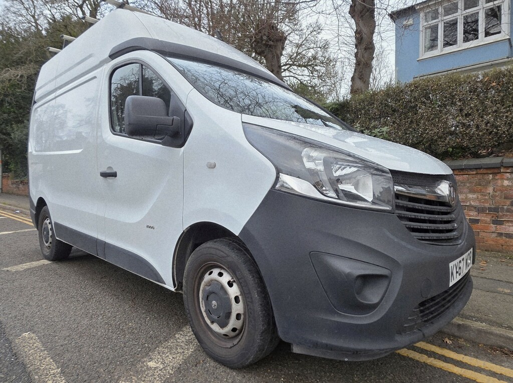 Vauxhall Vivaro 1.6 Cdti 2900 Biturbo Ecotec 201767 KY67WOR White #3