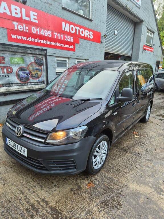 Volkswagen Caddy Maxi 2.0 Tdi 102Ps Kombi Van - 2019 19 Black #4