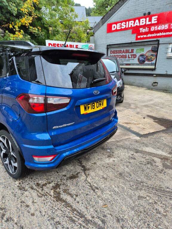 Ford Ecosport 1.0 Ecoboost 125 St-line - 2018 18 WF18ORV Blue #6