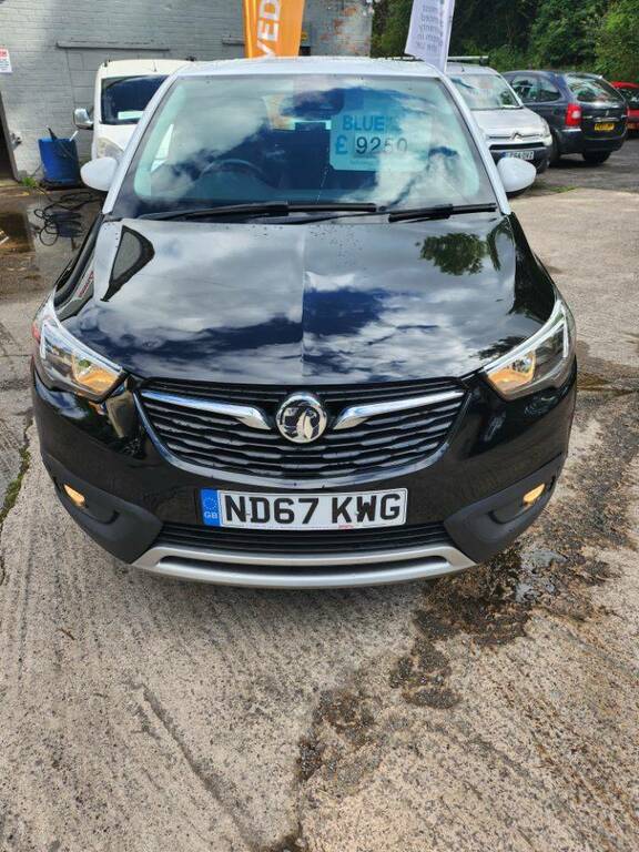 Vauxhall Crossland X 1.6 Turbo D Ecotec Tech Line Nav Start Stop Black