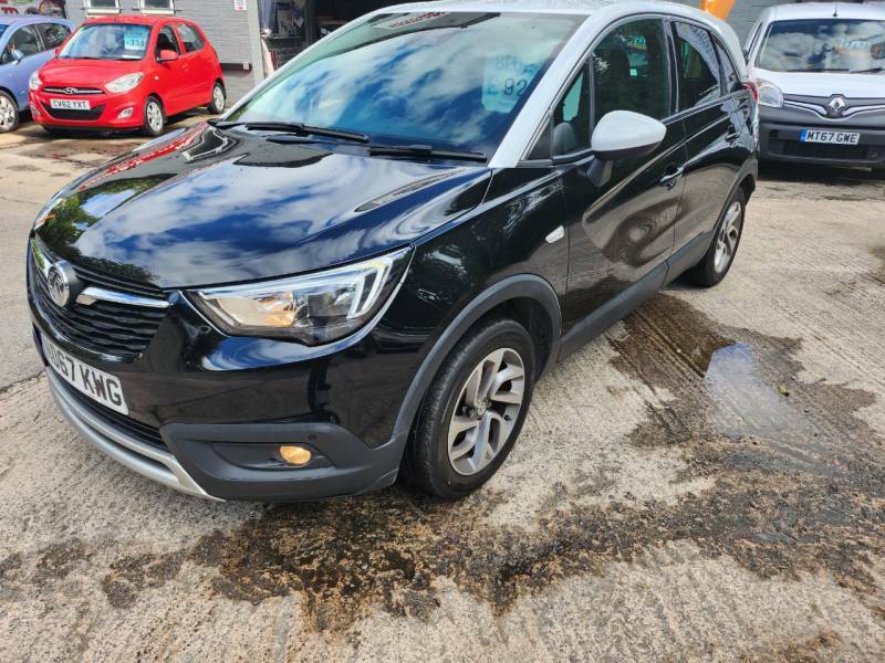 Vauxhall Crossland X 1.6 Turbo D Ecotec Tech Line Nav Start Stop ND67KWG Black #3