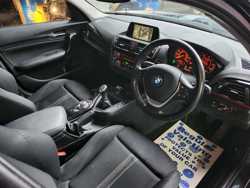 BMW 1 Series 116D Sport - 2015 65 YF65HNH Blue #6