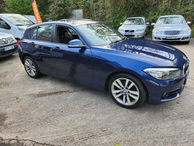 BMW 1 Series 116D Sport - 2015 65 YF65HNH Blue #2