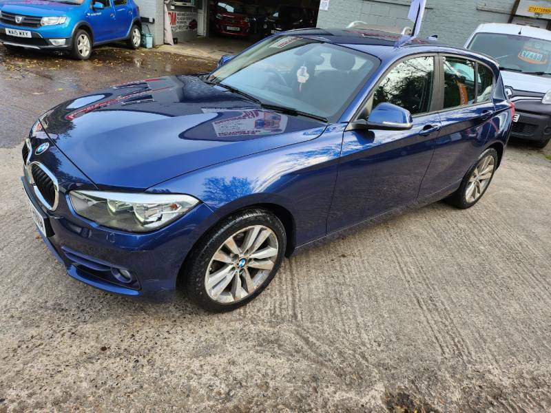 BMW 1 Series 116D Sport - 2015 65 YF65HNH Blue #5