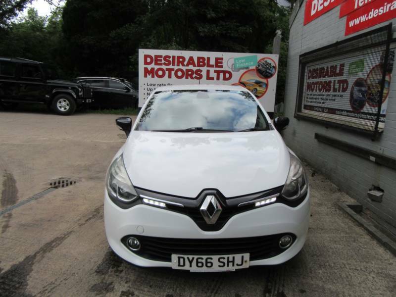 Renault Clio 1.2 16V Dynamique Nav - 2016 66 DY66SHJ White #5