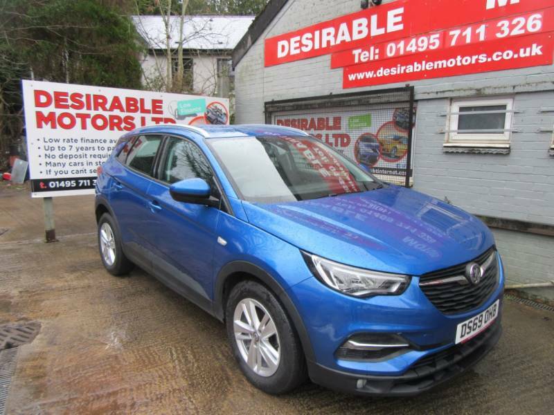 Vauxhall Grandland X 1.5 Turbo D Se - 2019 69 Blue