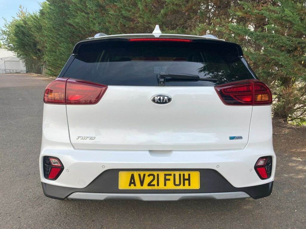 Kia Niro 1.6 Gdi Hybrid 4 Dct Estate AV21FUH White #6