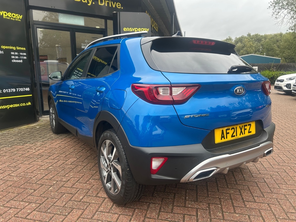 Kia Stonic 1.0T Gdi 48V Gt-line Estate AF21XFZ Blue #6