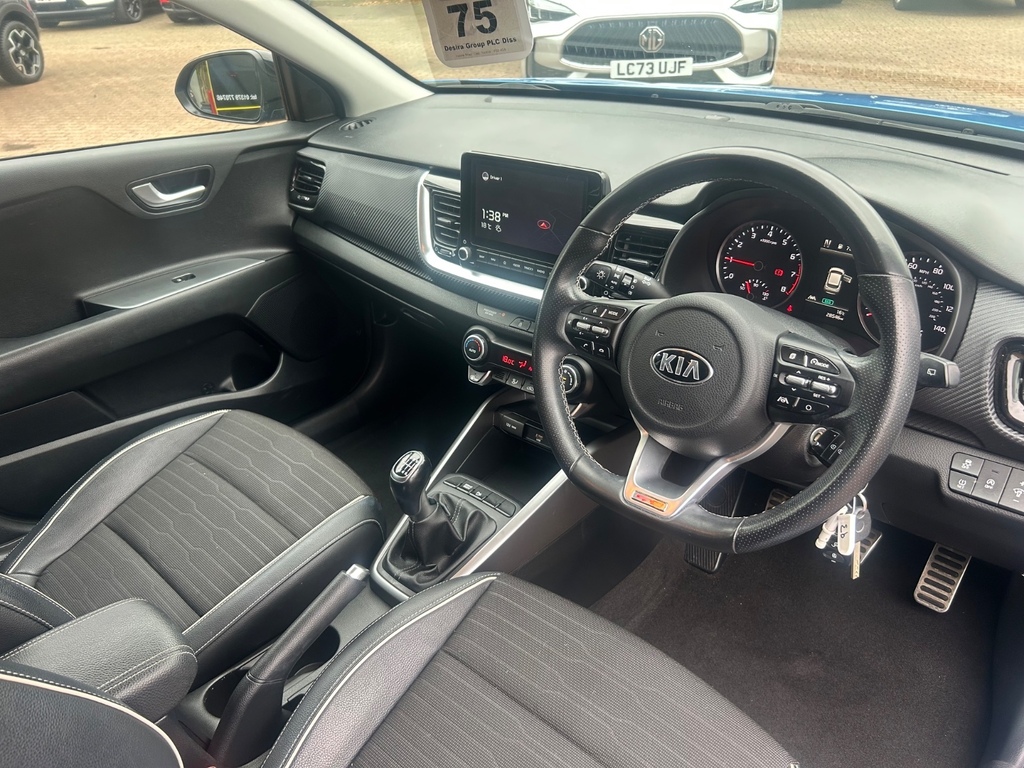 Kia Stonic 1.0T Gdi 48V Gt-line Estate AF21XFZ Blue #2