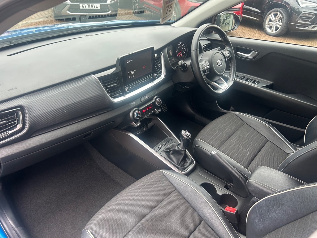 Kia Stonic 1.0T Gdi 48V Gt-line Estate AF21XFZ Blue #5