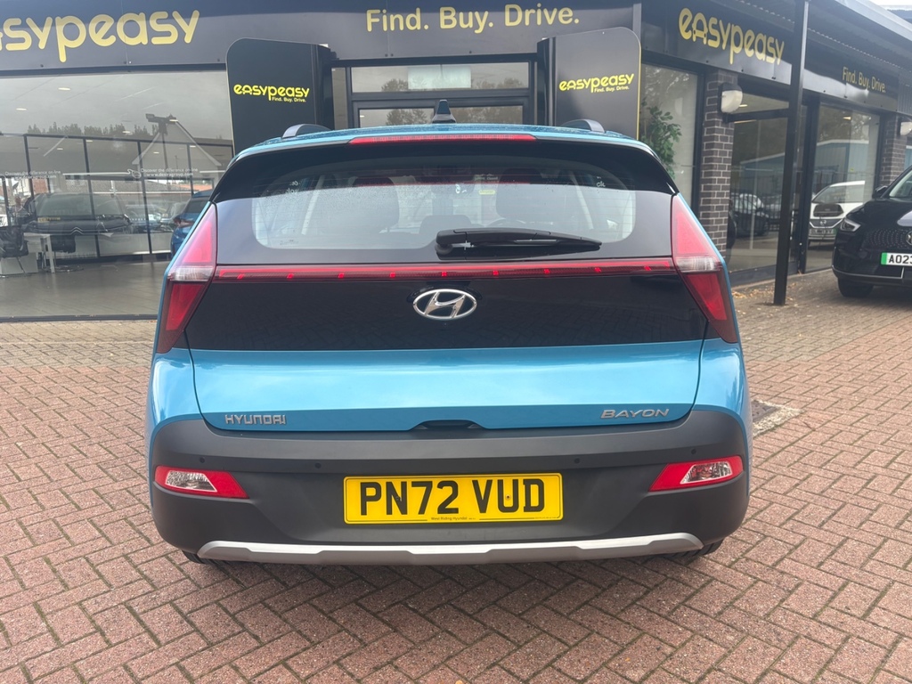 Hyundai Bayon 1.0 Tgdi 48V Mhev Se Connect Dct PN72VUD Blue #3
