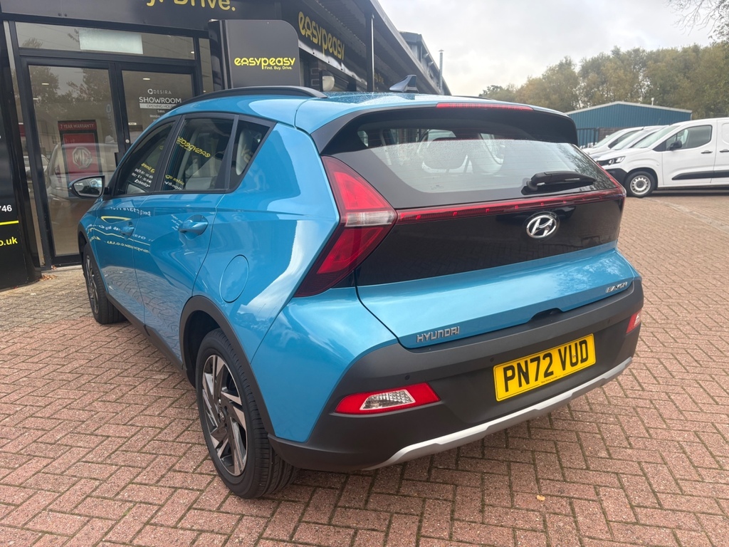 Hyundai Bayon 1.0 Tgdi 48V Mhev Se Connect Dct PN72VUD Blue #4