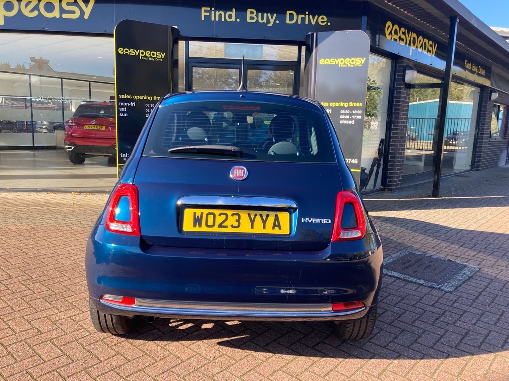 Fiat 500 1.0 Mild Hybrid WO23YYA Blue #4