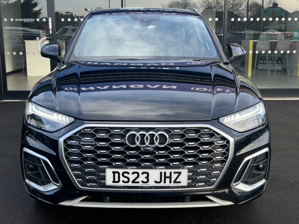 Audi Q5 40 Tdi Quattro S Line S Tronic Estate DS23JHZ Black #4