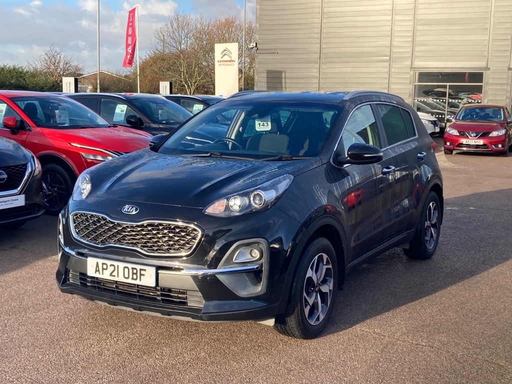 Kia Sportage 1.6 Crdi 48V Isg 2 Estate AP21OBF Black #4
